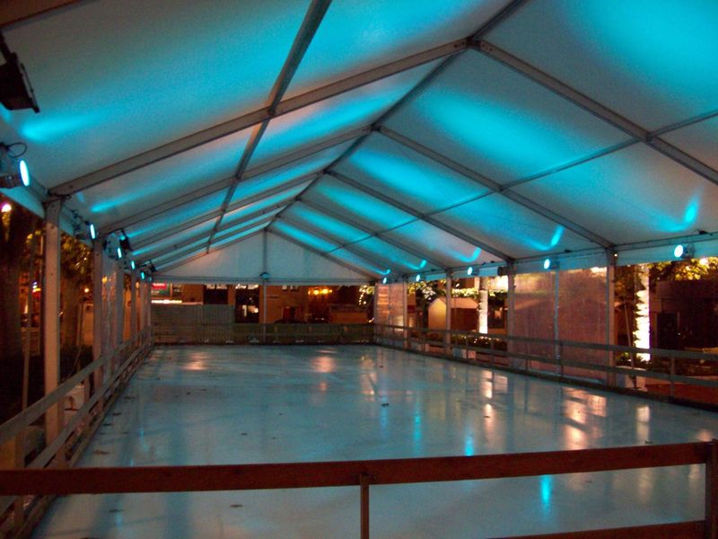 Eclairage de la patinoire de Villefranche sur saône (2008)
