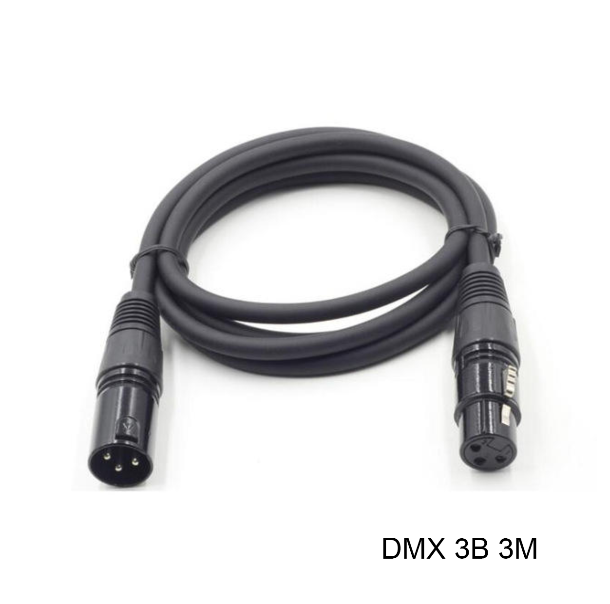 Câble DMX XLR 3 broches 3m