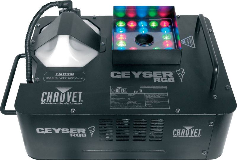 Machine à fumée 1500 W avec LED RGB GEYSER