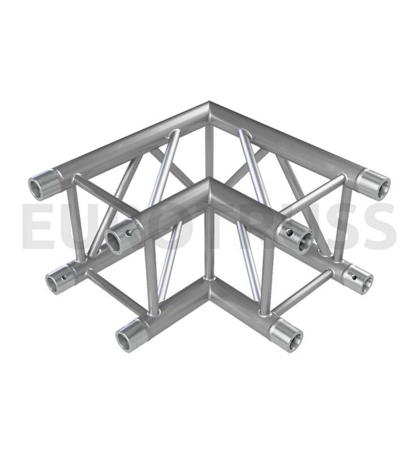 Location Angle 2 directions L 90° alu CARRE 290 Eurotruss 0.50m