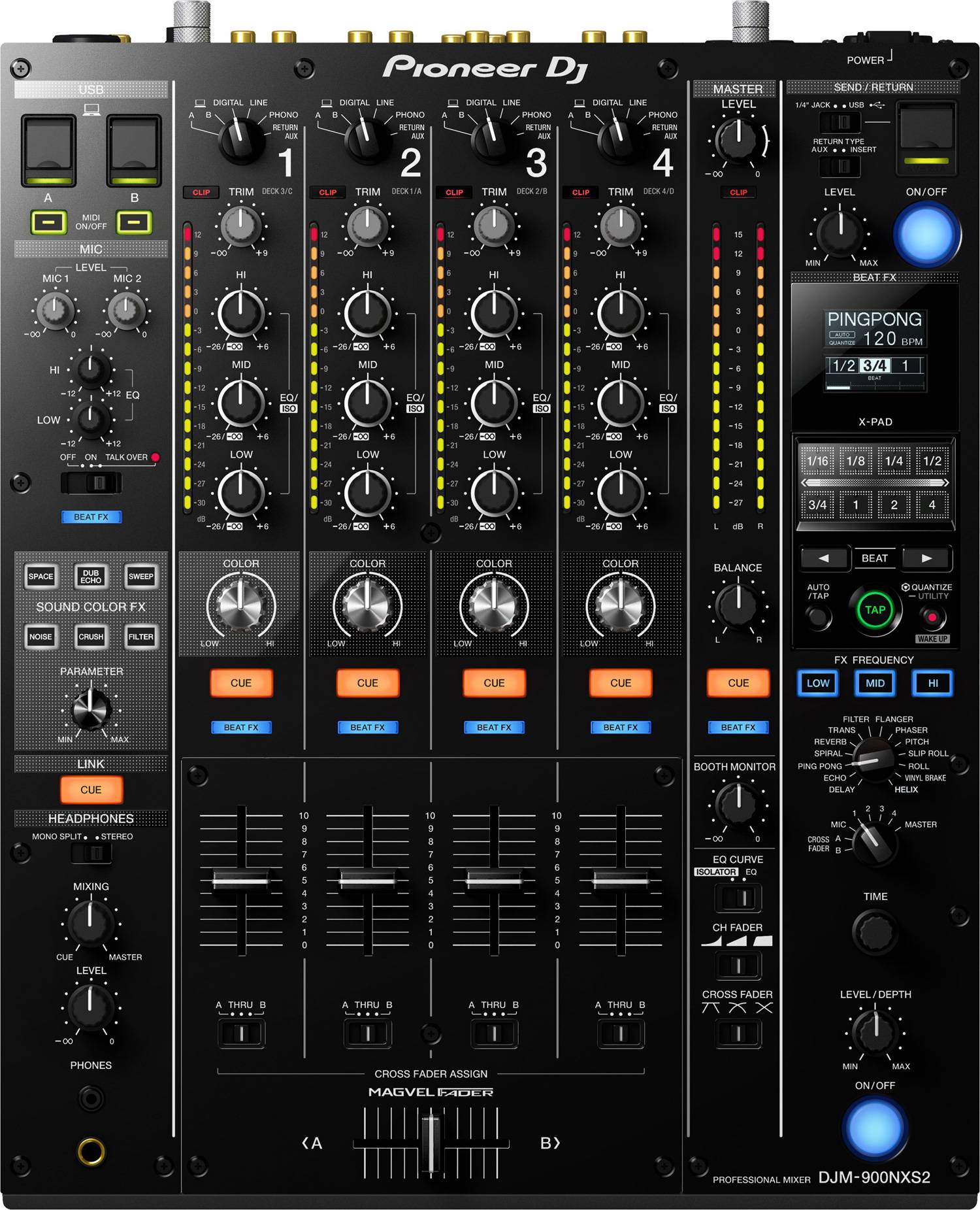 Table de mixage Pioneer DJM900 Nexus 2