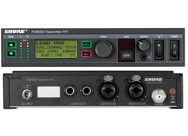 Emetteur ear monitor PSM900 P9T Shure