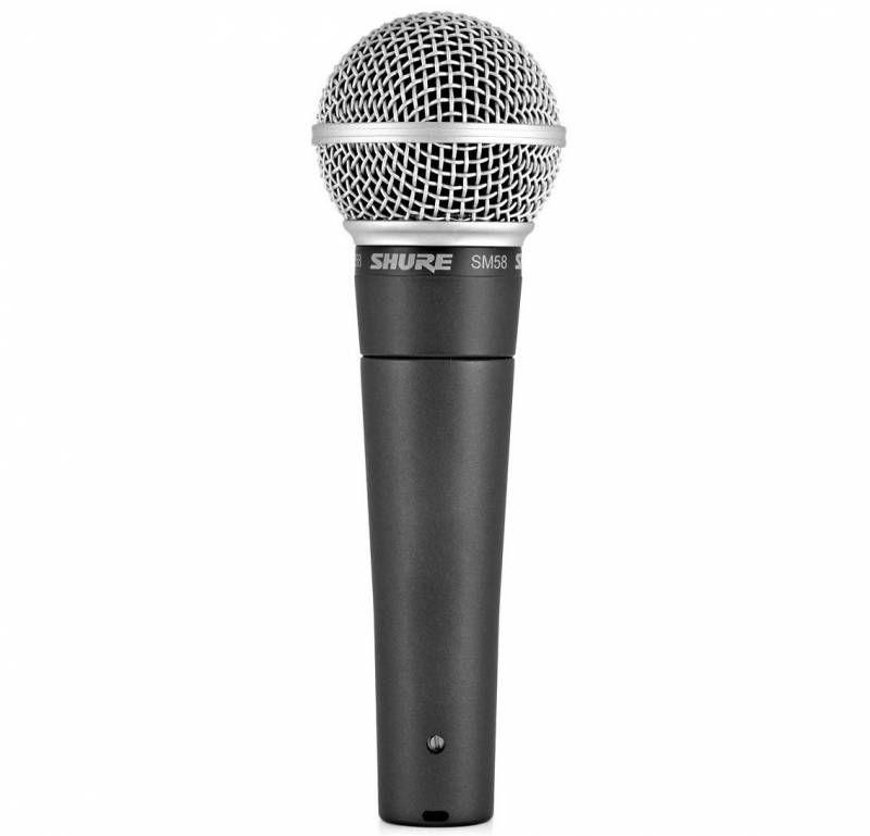 Micro dynamique Shure SM58 et SM57 à Lyon