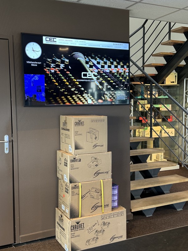 Un magasin dédié aux pros de l’audiovisuel
