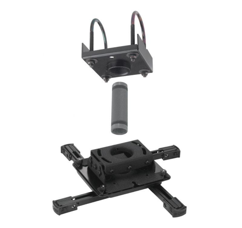 Accroche pour vidéoprojecteur sur tube 50mm