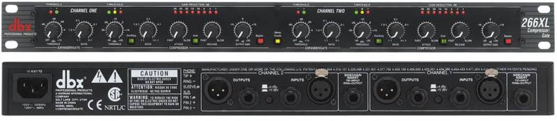 Compresseur analogique DBX à Limas