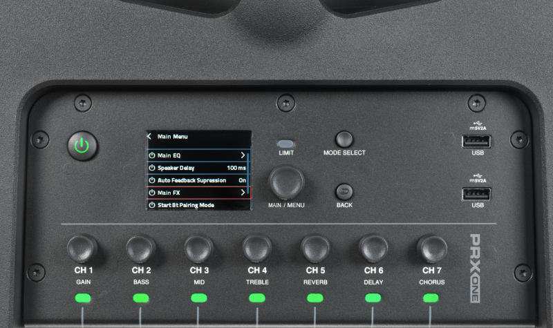 Control d'un PRX ONE JBL vers Trévoux