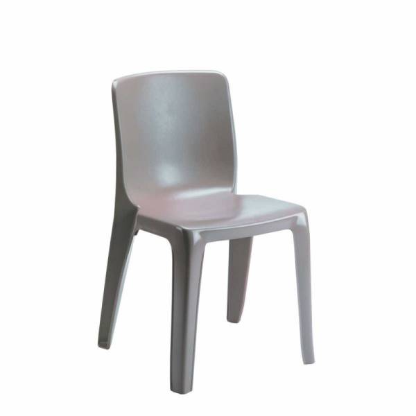 Location à bas prix de chaise Denver gris anthracite pour vos événements séminaire, conférence, inauguration 