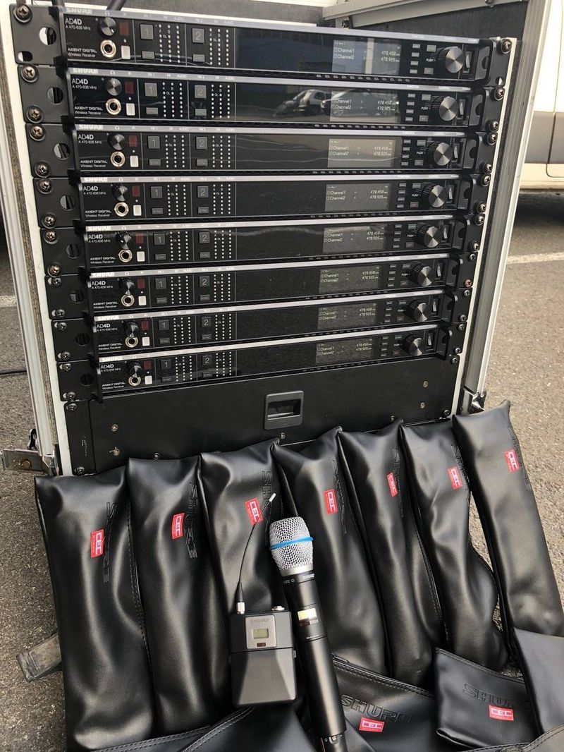 Location Liaisons HF de Shure Axient Digital