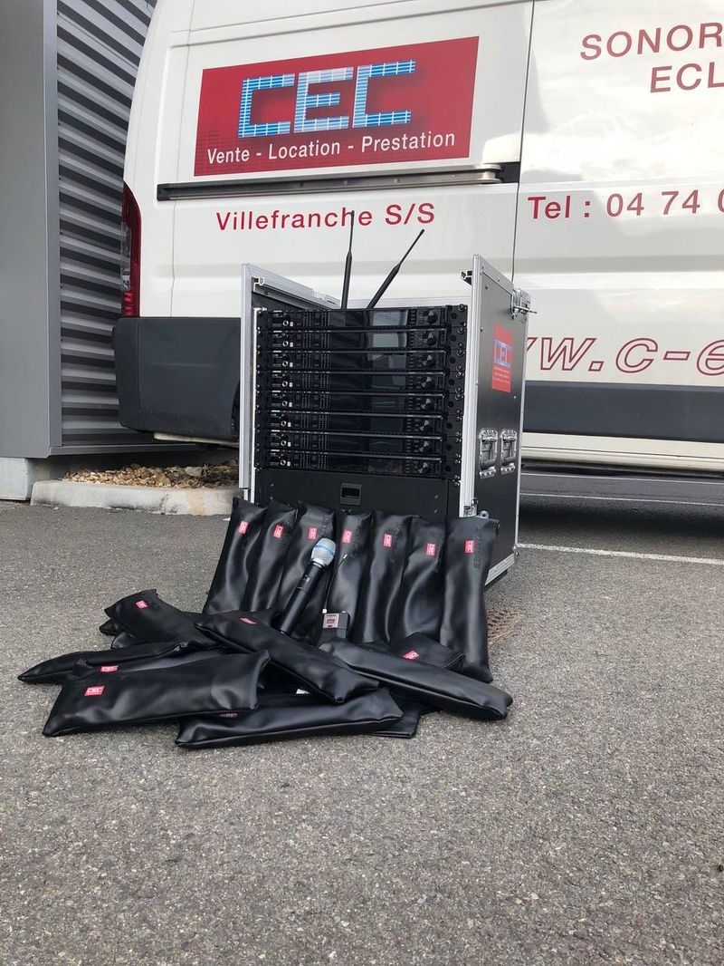 Location Liaisons HF de Shure Axient Digital