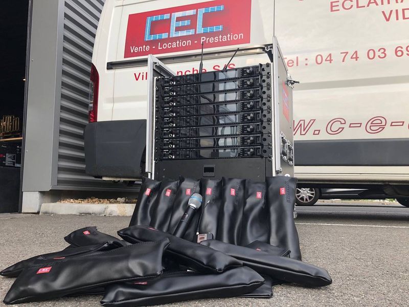 Location Liaisons HF de Shure Axient Digital