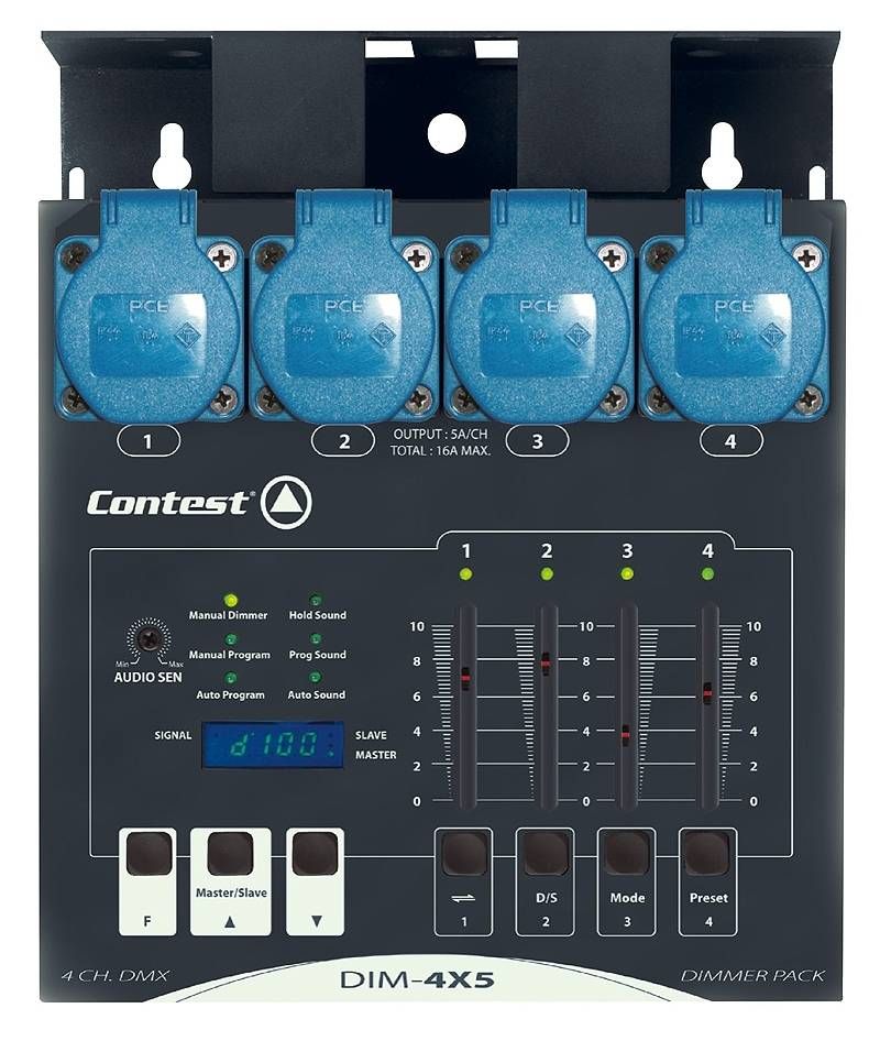 Location bloc de puissance DMX 4 x 5A