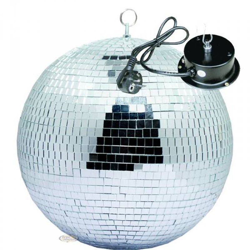 Location Boule à facettes 50cm et moteur