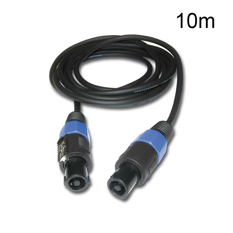 Câble HP Speakon 2 points 2 x 2.5 mm2 10 m