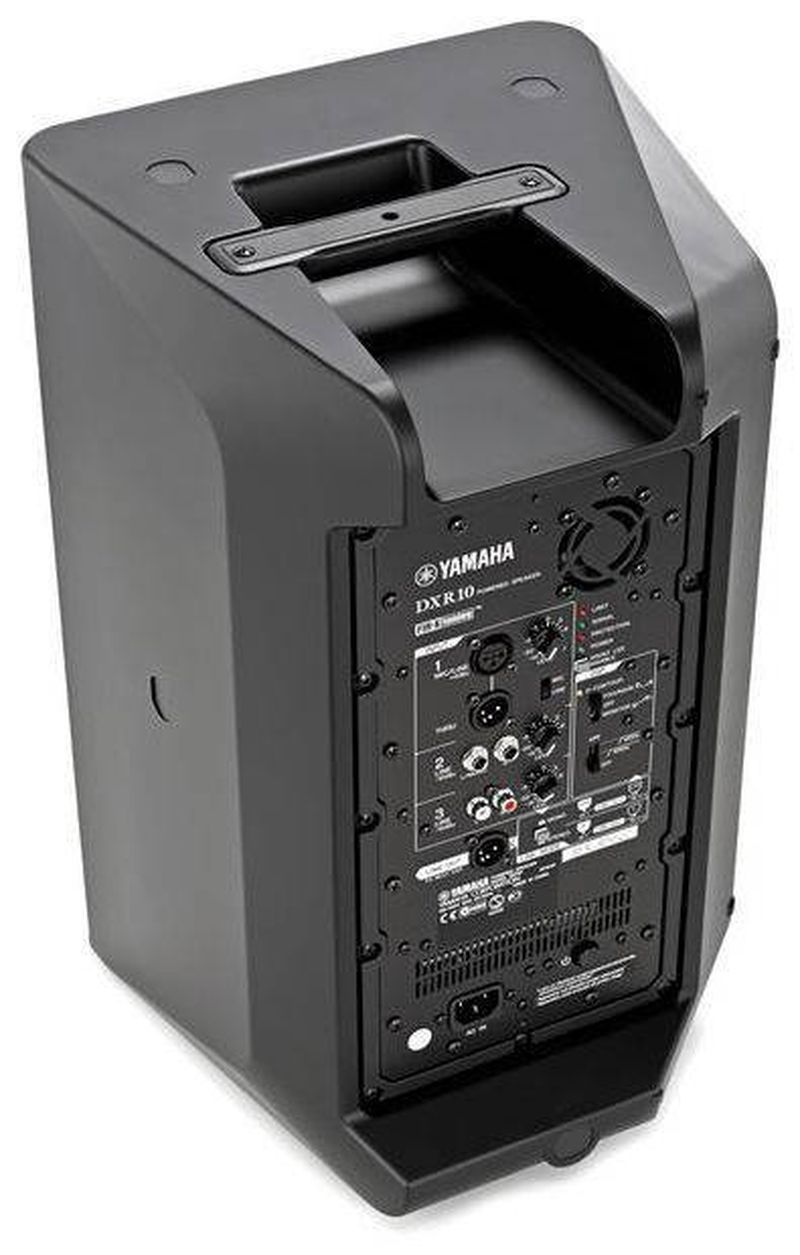 Système amplifié 2 YAMAHA DXR10 avec pieds