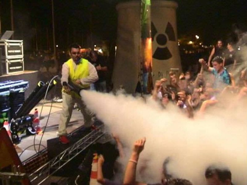 Location lanceur Bazooka CO2 près de Lyon