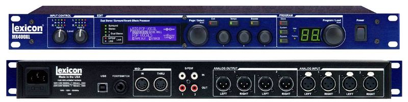 Location processeur Lexicon MX400