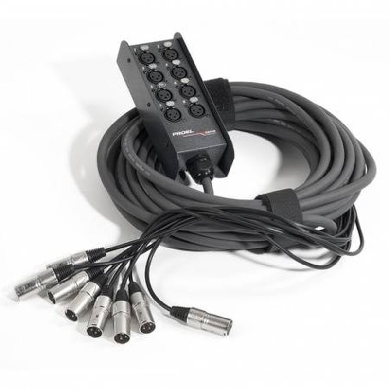 Octopaire 8 XLR 20 mètres