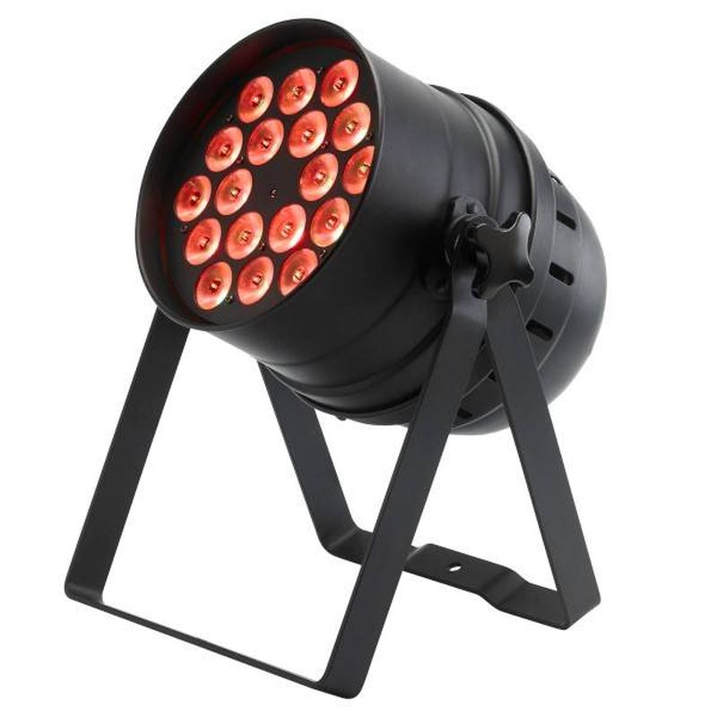 Location projecteur PAR 64 à 18 LED 12 W RGBWA+UV DMX