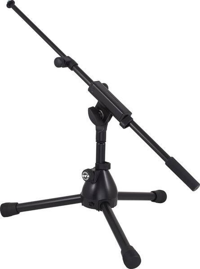 Pied de micro K&M pour instruments prêt du sol