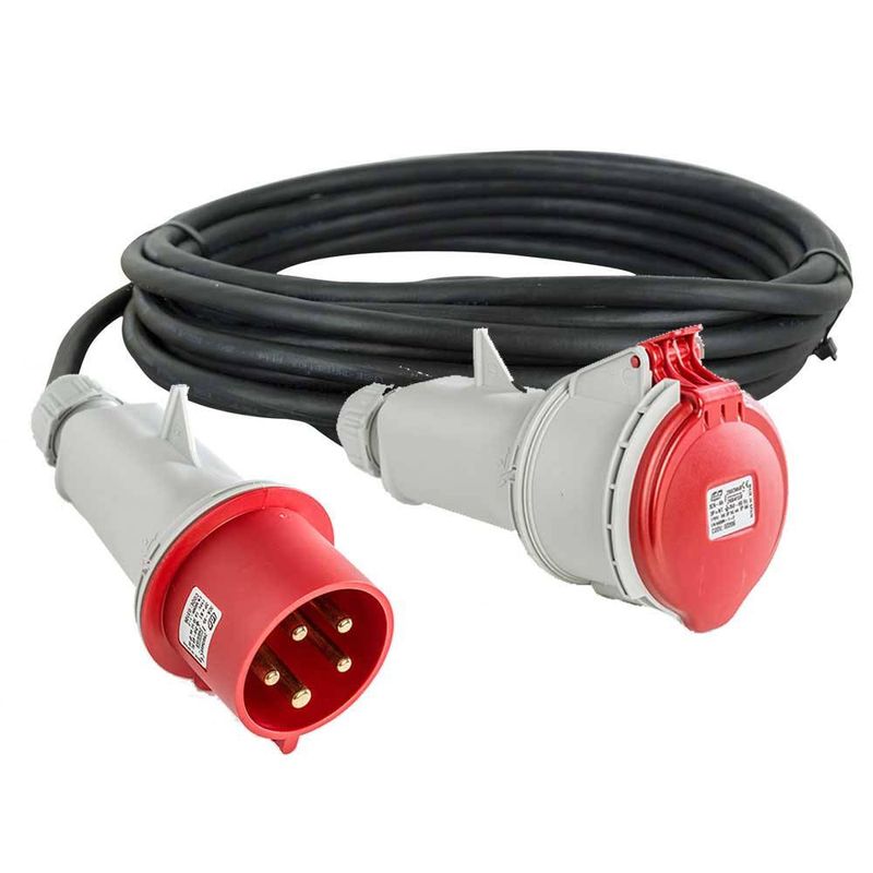 Prolongateur triphasé 32A 5G6 P17 25 m