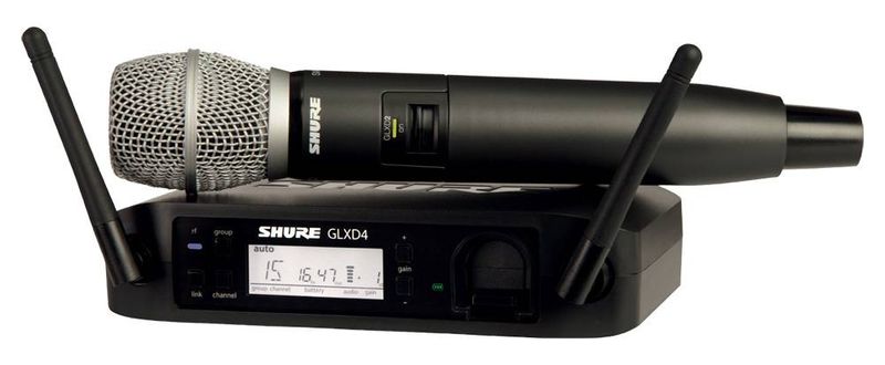 Micro main Shure GLX-D SM86