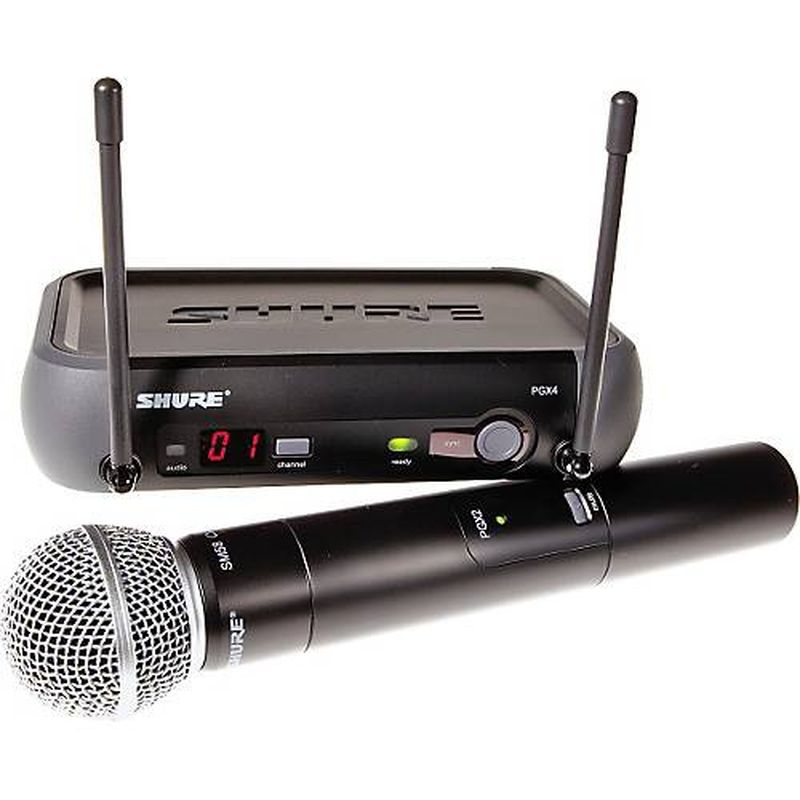 Micro main Shure PGX/SM58