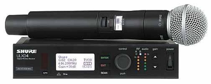 Micro main Shure ULX SM58