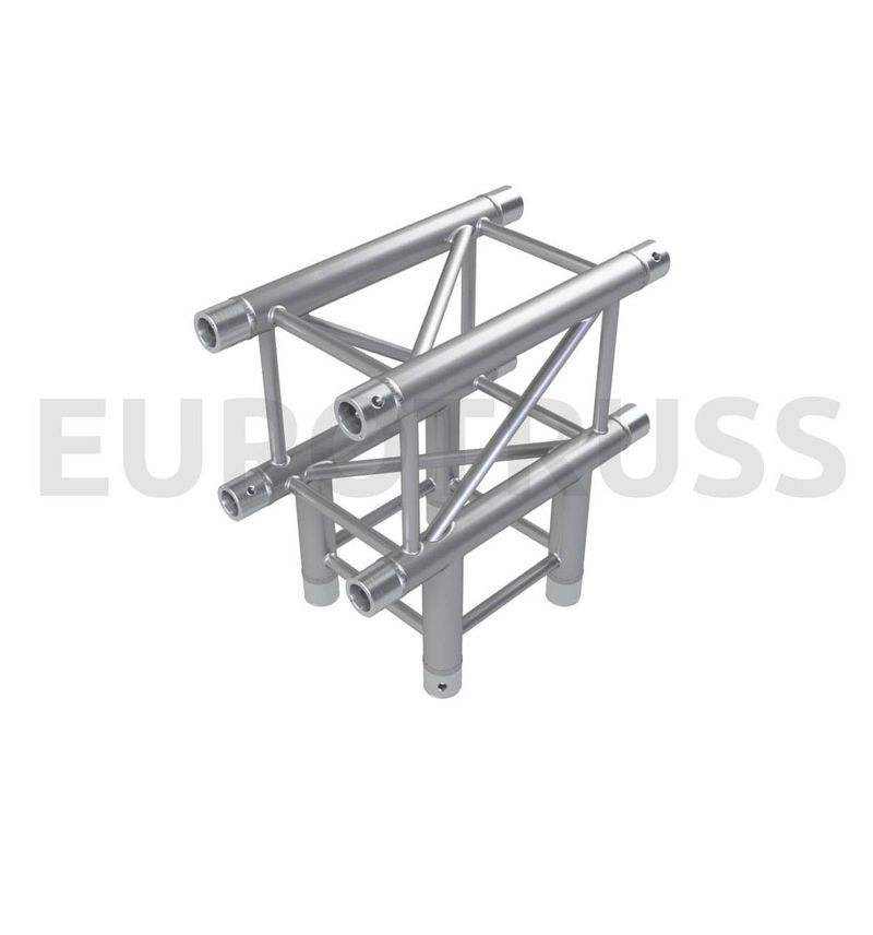 Angle 3 Départs T alu CARRE 290 Eurotruss 0,50m