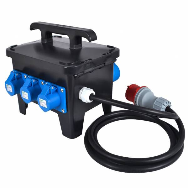 Distri électrique 64A triphasé à Arnas